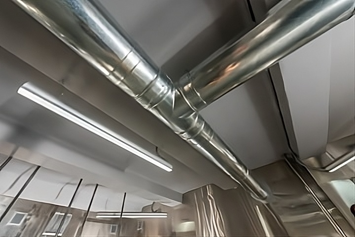 HVAC project installation 1